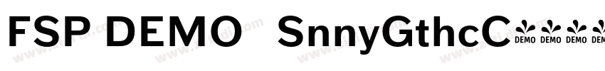 FSP DEMO   SnnyGthcC字体转换